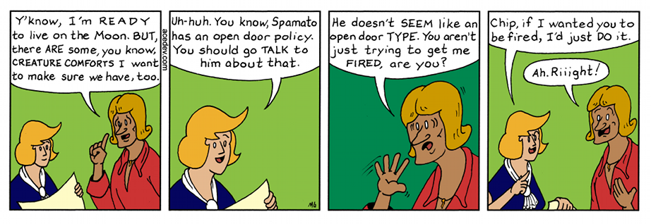 acedev comic, webcomic for Tuesday 27 Feb 2018
